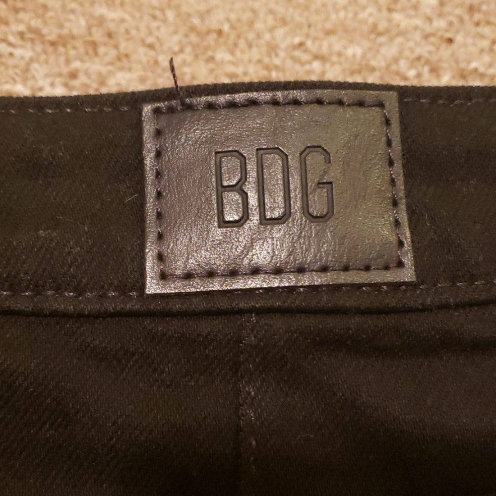 BDG pin-up high rise denim shorts